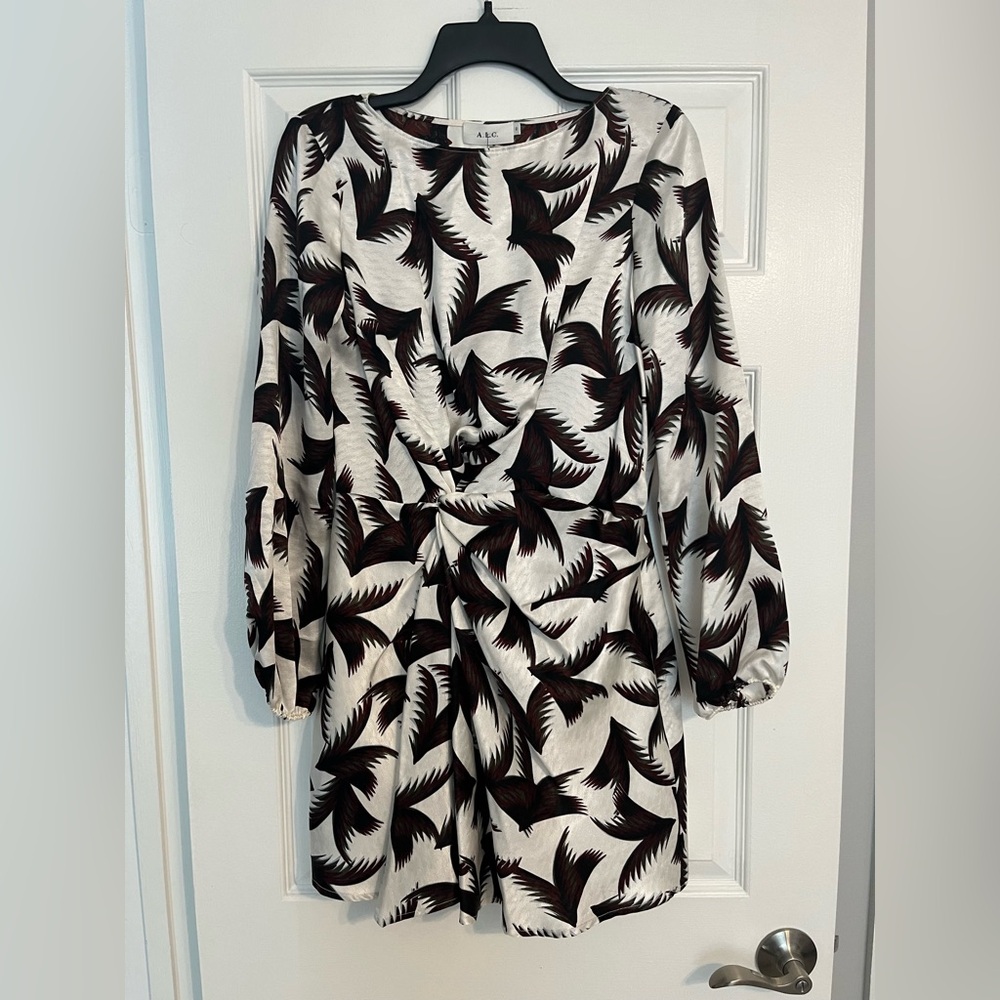 A.L.C. Black and White Mini Dress
